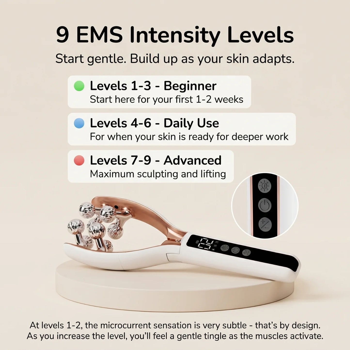 Vechella Light Therapy Face Massager