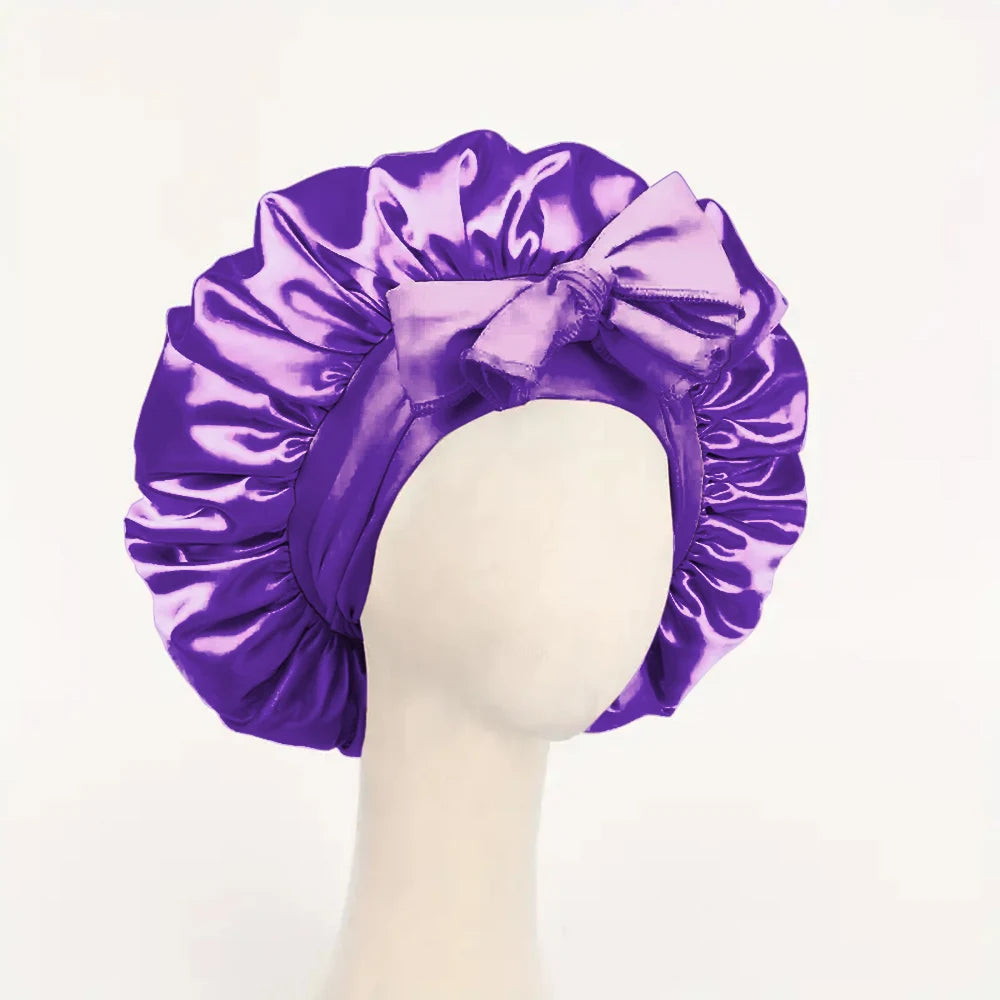 All-Night Satin-Lined Bonnet