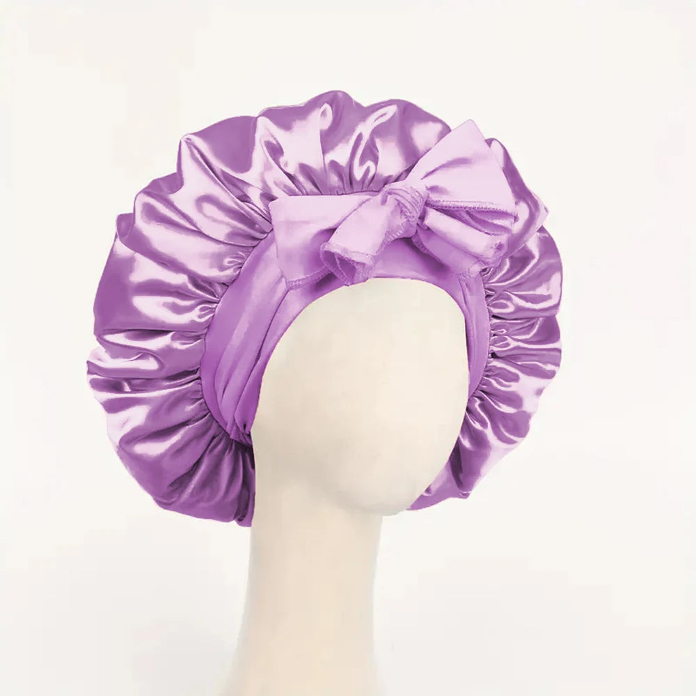 All-Night Satin-Lined Bonnet