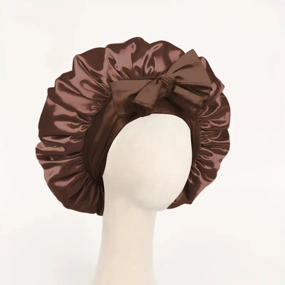 All-Night Satin-Lined Bonnet