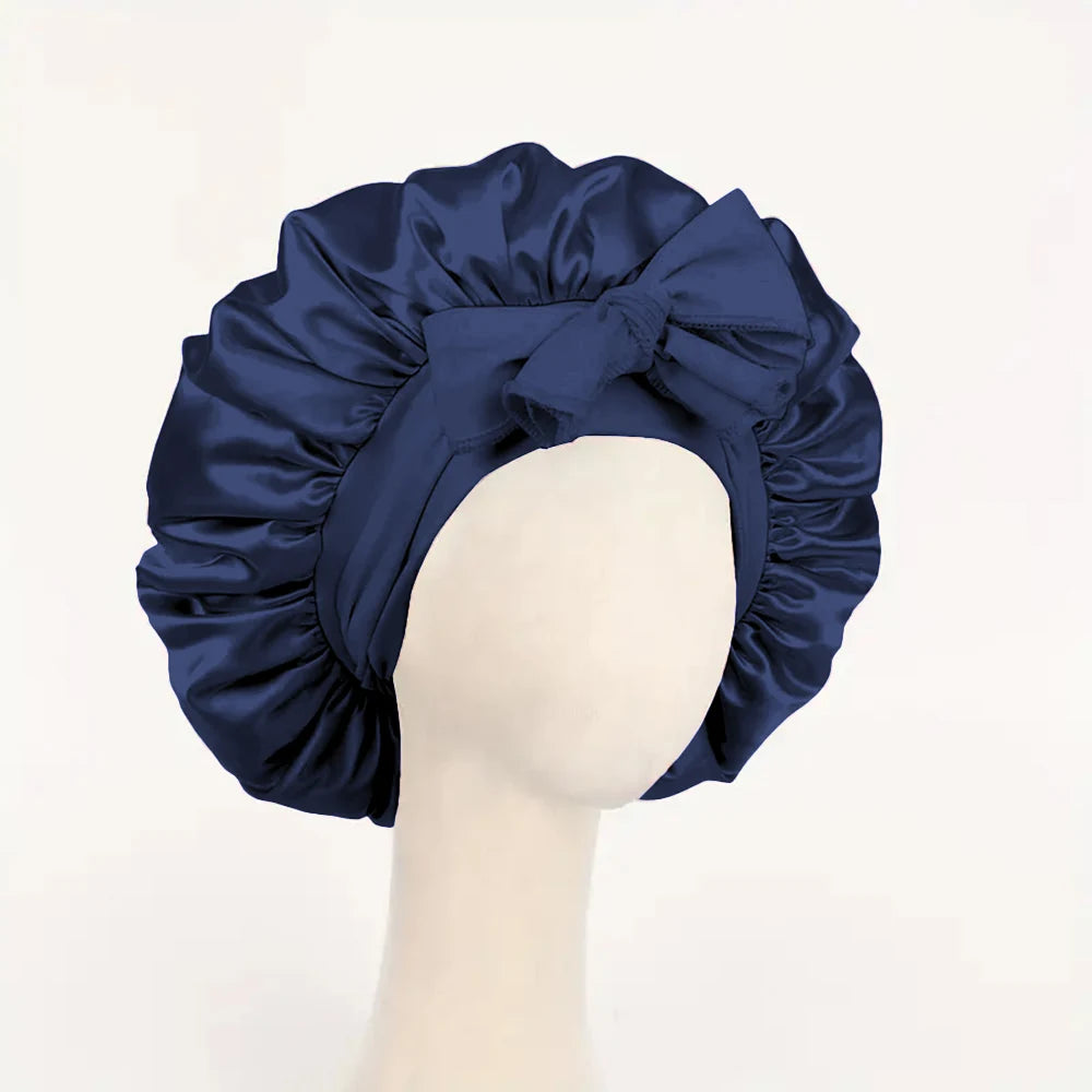 All-Night Satin-Lined Bonnet