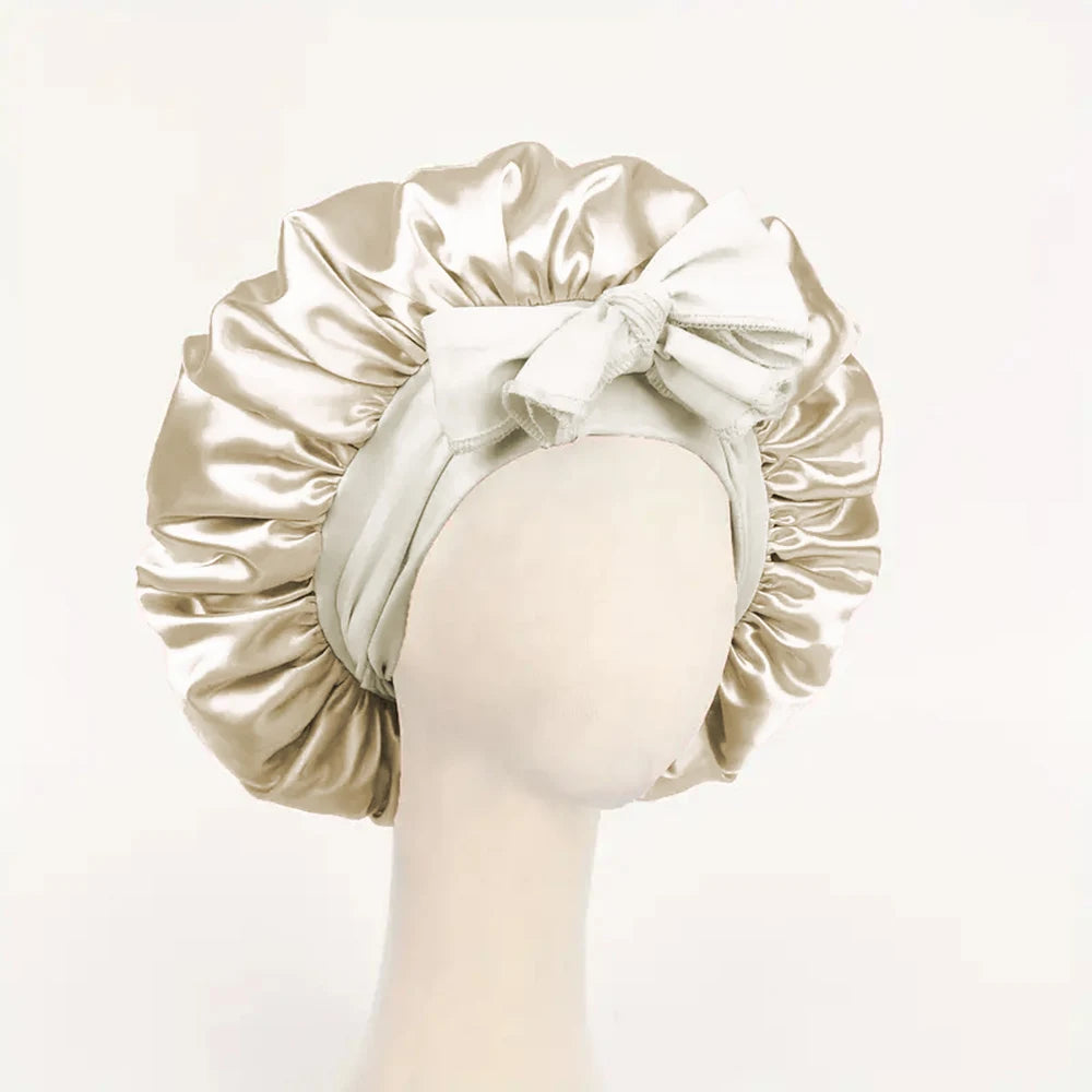 All-Night Satin-Lined Bonnet