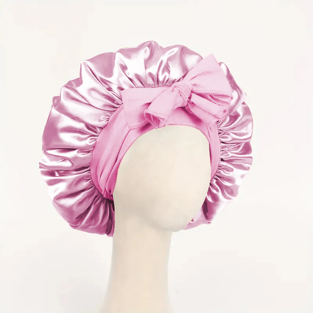 All-Night Satin-Lined Bonnet