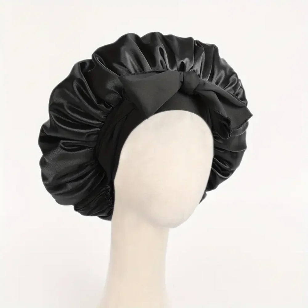 All-Night Satin-Lined Bonnet