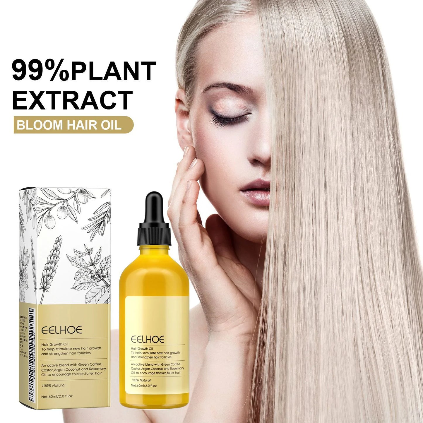 Rosemary Hair Growth Oil 60ML