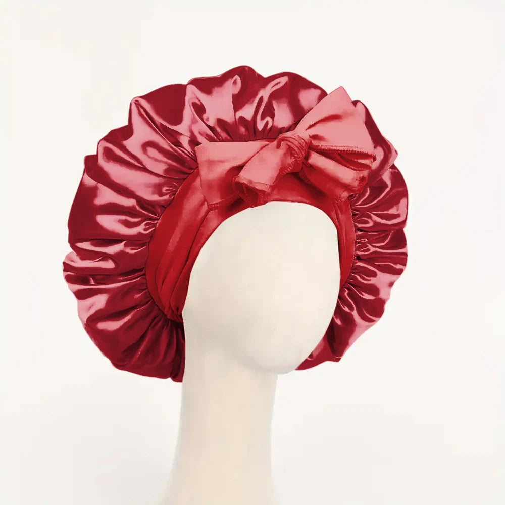 All-Night Satin-Lined Bonnet