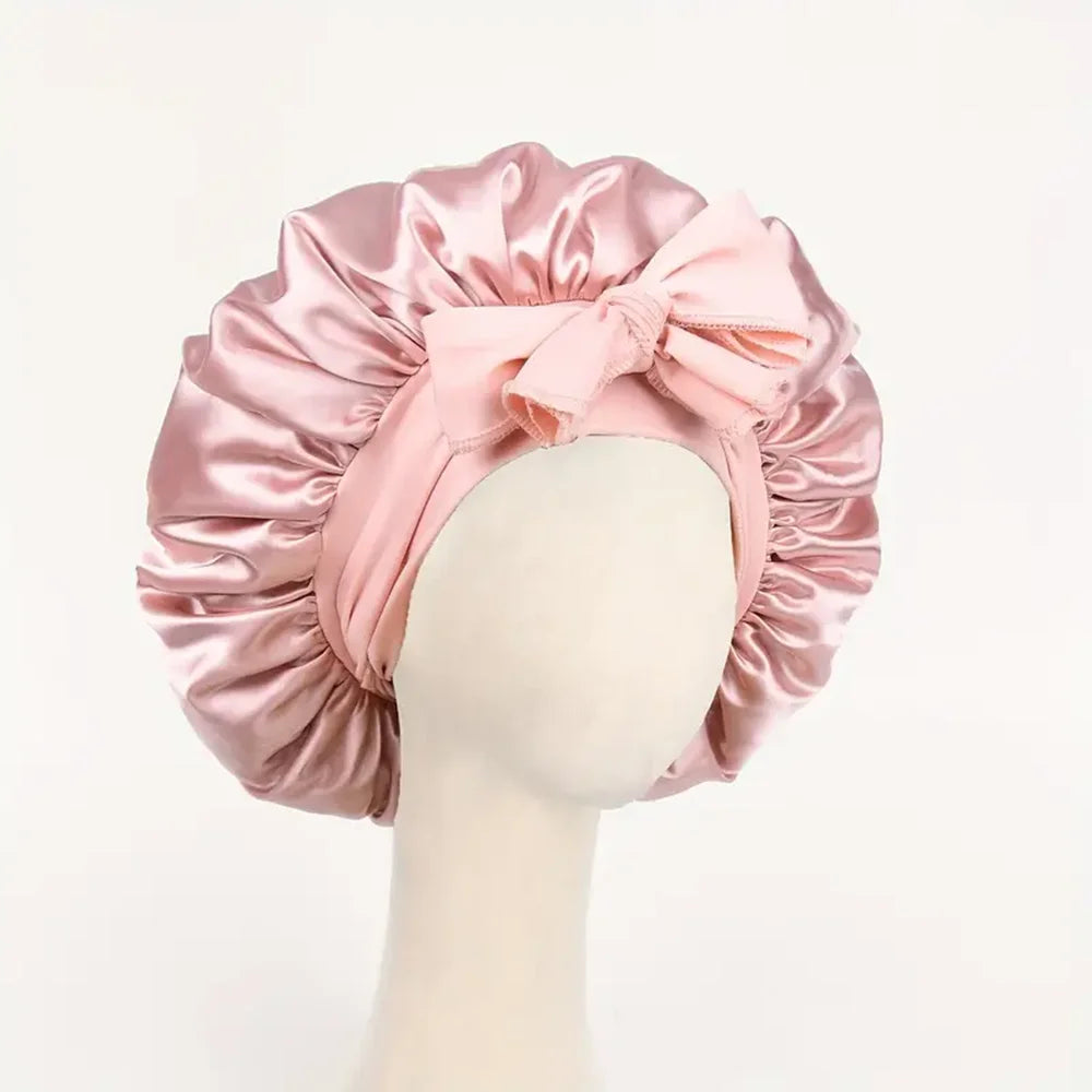 All-Night Satin-Lined Bonnet