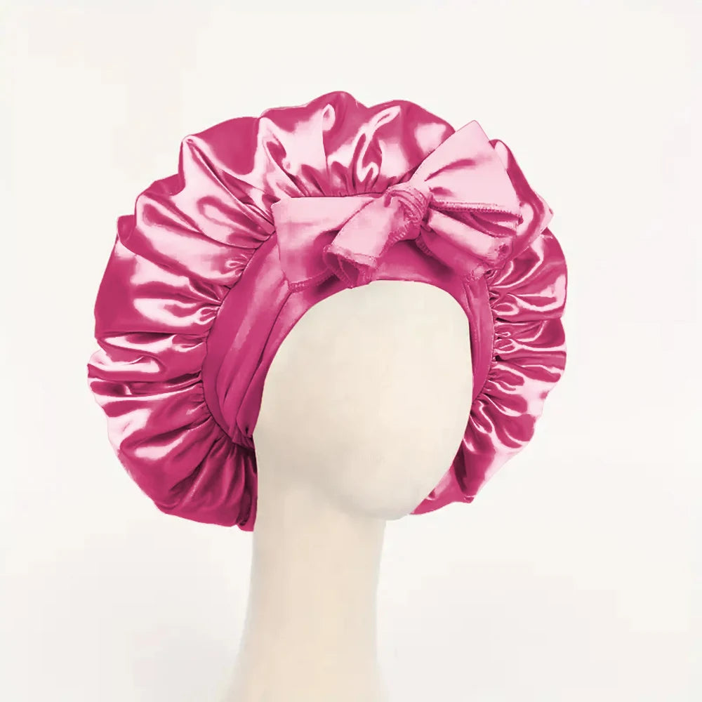All-Night Satin-Lined Bonnet