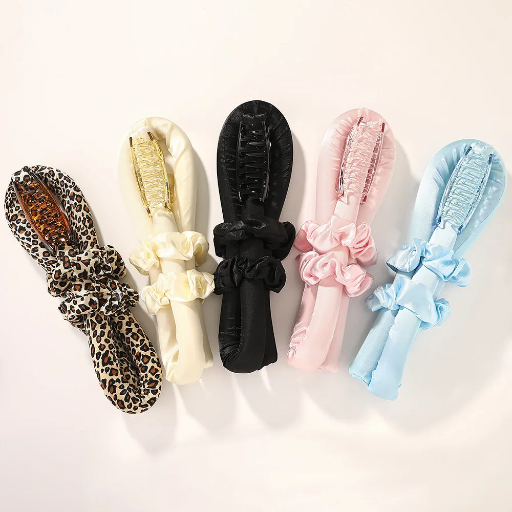 Satin Heatless Curling Set