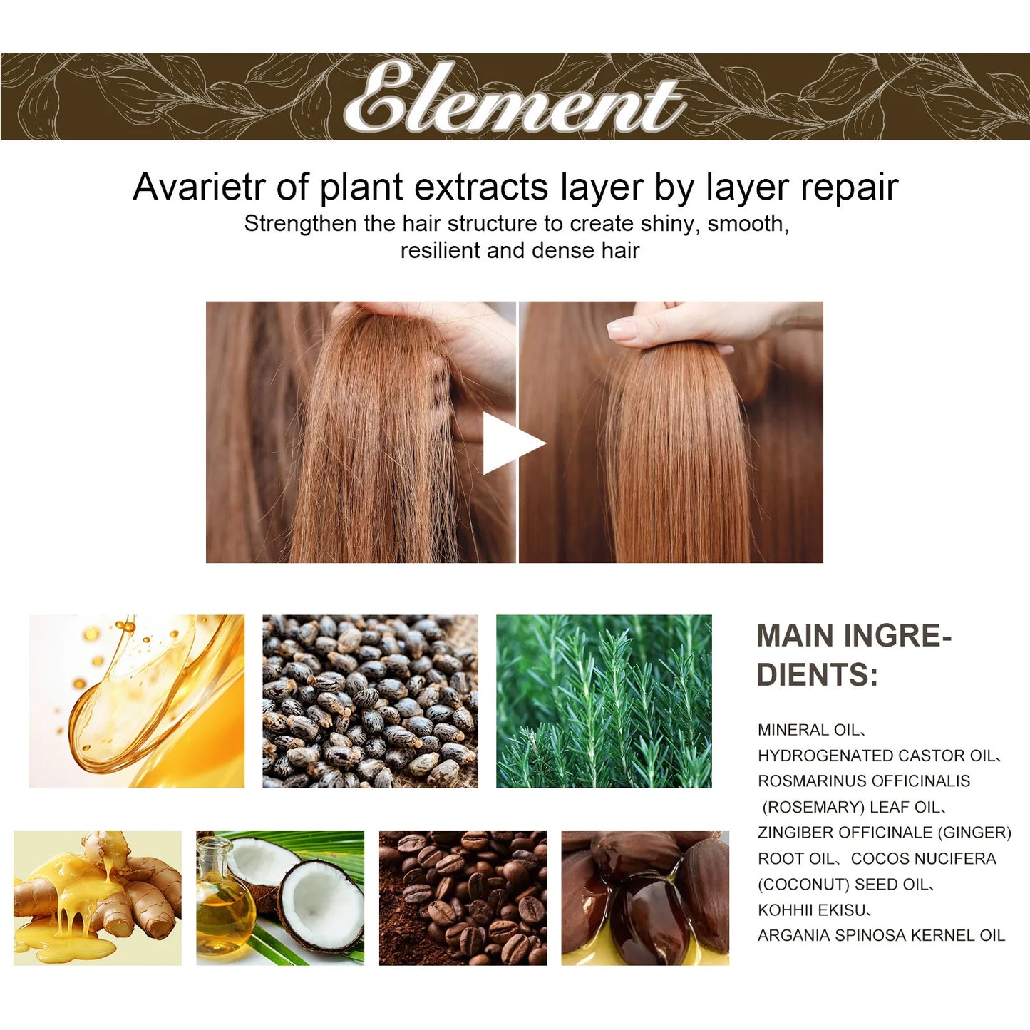 Rosemary Hair Growth Oil 60ML
