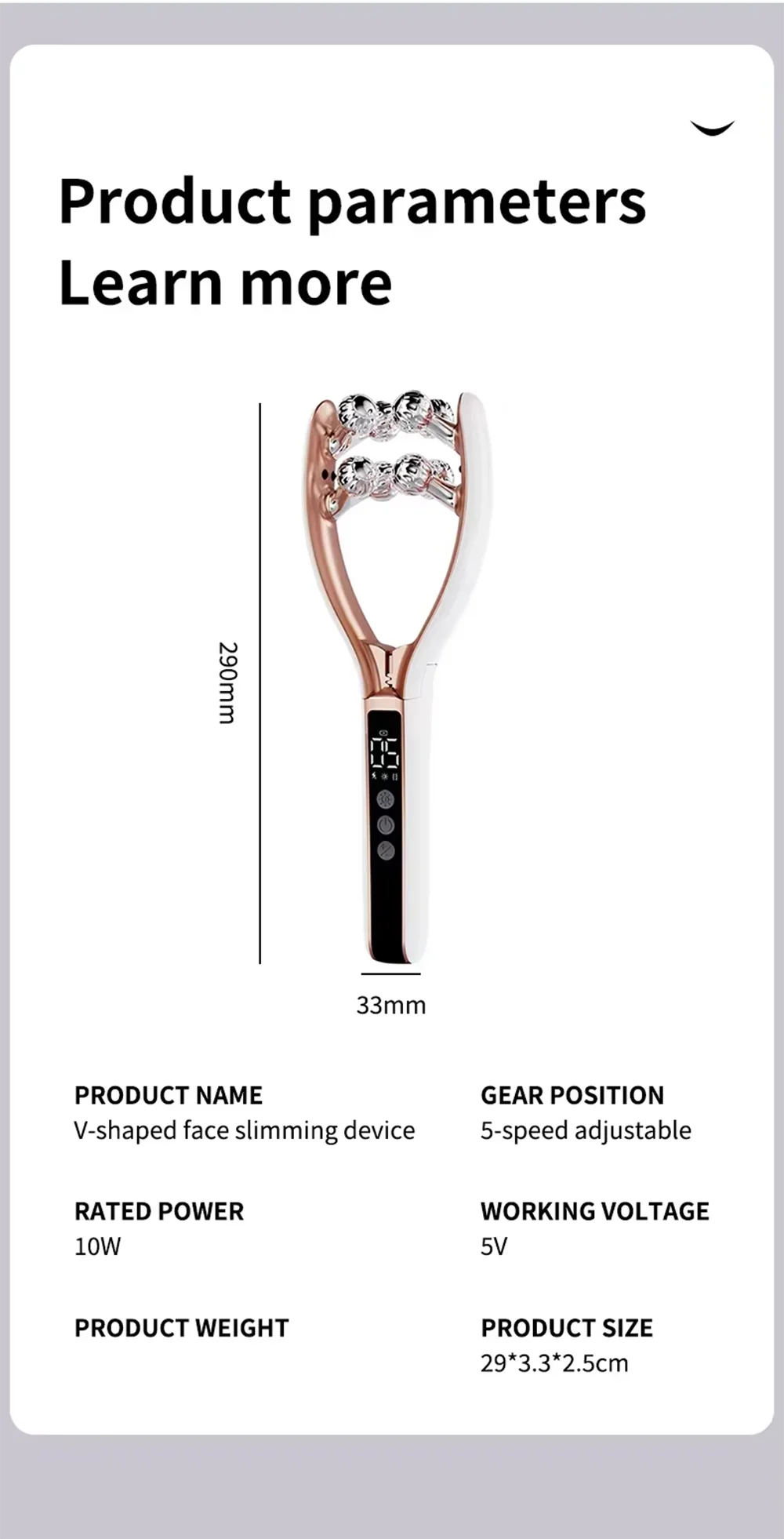 Vechella Light Therapy Face Massager