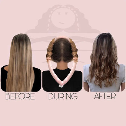 Satin Heatless Curling Set
