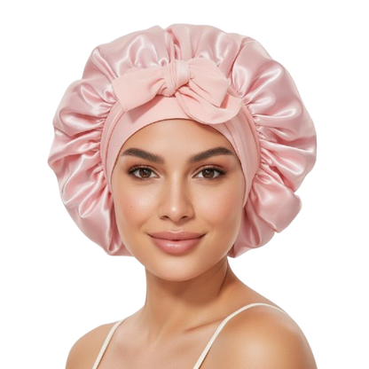All-Night Satin-Lined Bonnet